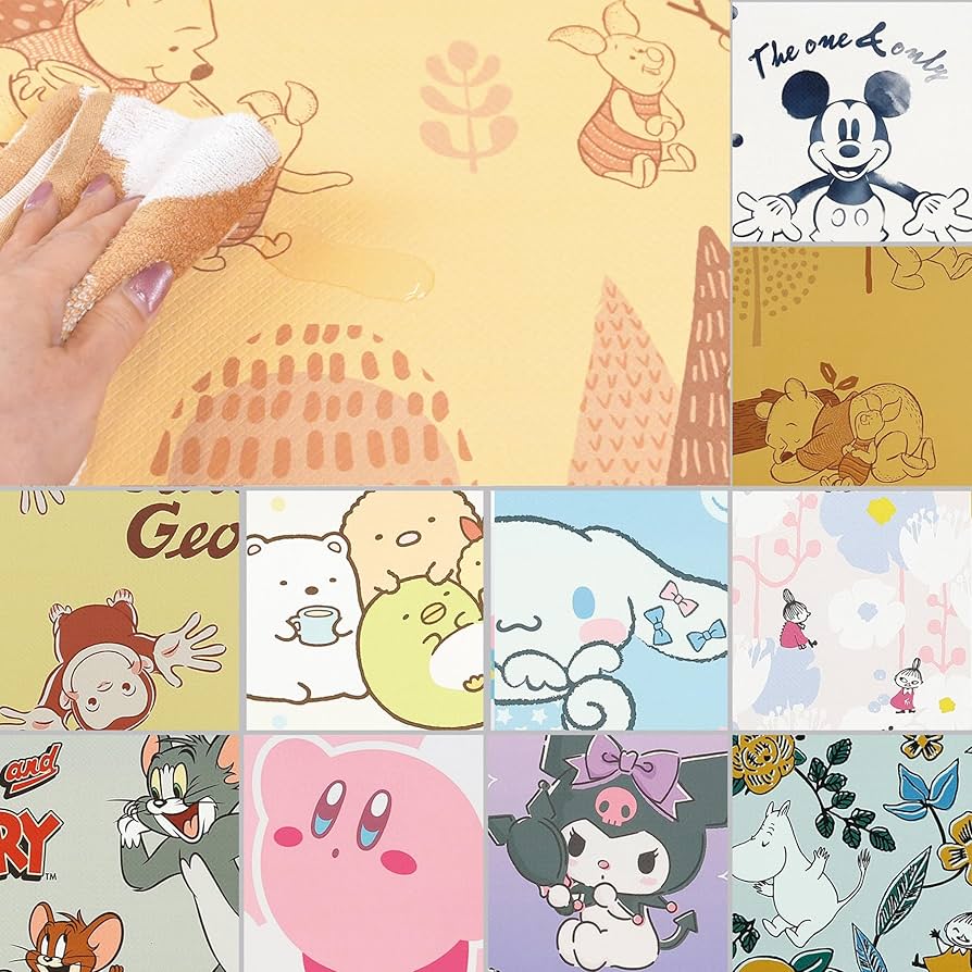 【海外品】カービィ プレイマット エンスカイ カービィ play with ワドルディ キャラクターラバー